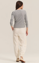 Camino Heather Grey L/S Crew