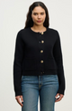 Mahal Black L/S Crew Cardi
