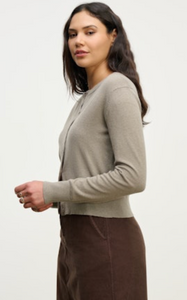 Violette L/S Slate Cardi