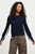 Savannah Navy/Light Grey L/S Crew