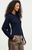 Savannah Navy/Light Grey L/S Crew