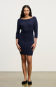 Simone Dolman Sleeve Navy Dress