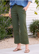 Westport Italian Wide Leg Chino Hunter Green