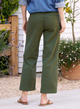 Westport Italian Wide Leg Chino Hunter Green