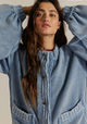 Cute In This Cardi Dusty Blue