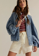 Cute In This Cardi Dusty Blue