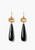 EG-5816 Black Agate Earrings