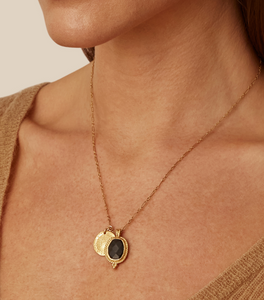 NG-14613 Hypersthene Pendent Necklace
