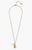 NG-15434 Yellow Gold Lock and Key Necklace