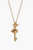 NG-15479 Smokey Quartz Key Necklace