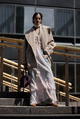 Ari Wool Peacoat Tan