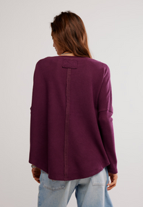 LATTE BLUES THERMAL SOLID / CHOCOLATE GRAPE