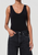 Tora Tank Bodysuit Black