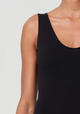 Tora Tank Bodysuit Black