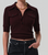 Amina Polo Shirt in Mahogany