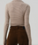 Shaea Polo in Chiltern Oatmeal