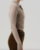 Shaea Polo in Chiltern Oatmeal