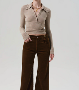 Shaea Polo in Chiltern Oatmeal