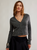 School Girl Cardi Charcoal Heather