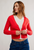 School Girl Cardi Cherry Pop