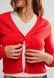 School Girl Cardi Cherry Pop