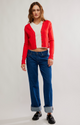School Girl Cardi Cherry Pop