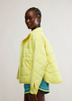 Pippa Packable Puffer Jacket Highlighter Yellow