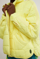 Pippa Packable Puffer Jacket Highlighter Yellow