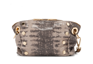 Daniel Crossbody Clutch Small Spotted Smoke Gold