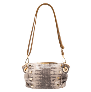Daniel Crossbody Clutch Small Spotted Smoke Gold
