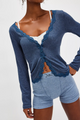 Big Love Cardi Oceans Heather