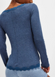 Big Love Cardi Oceans Heather