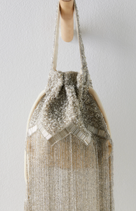 Razzle Dazzle Clutch Ivory Pearl