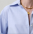 Ana Cropped Shirt Blue