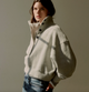 Mirelle Funnel Neck Heather Grey