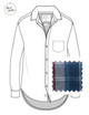 Eileen Relaxed Button Up Grey Red Plaid