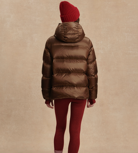 Madelina Lightweight Down Jacket Cocoa Dust