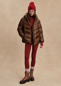 Madelina Lightweight Down Jacket Cocoa Dust