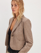 Whip Smart Blazer Ivory