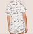 Gisele Printed TENCEL™ Modal Relaxed Short PJ Set Ski Chalet Ivory Pine