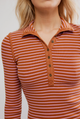 Lake Henley Stripe Cinnamon Combo