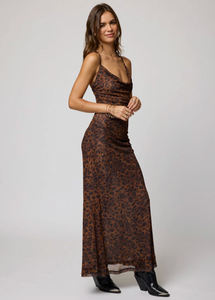 Mesh Siren Song Maxi Leopard