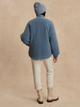 Serina Reversible Quilt Jacket Coronet Blue/Ashley Blue