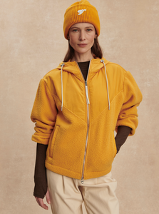 Rosia Fleece Hoodie Alpine Gold