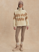 Hendrik Half Zip Sherpa Egret