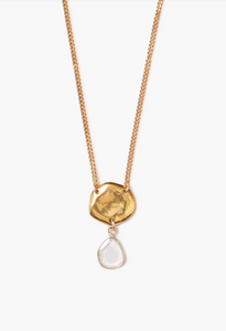 NG-15516 Yellow Gold Moissanite Slice