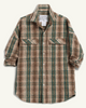 McLoghlin Utility Shirt Green Italian Flannel