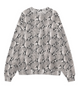 Miles Sweatshirt Washed Python