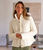 Mini Cotswolds Cropped Cable Knit Cardigan Ivory