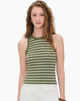 Morie Rib Tank Top Kale